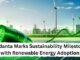 Vedanta Marks Sustainability Milestone with Renewable Energy Adoption